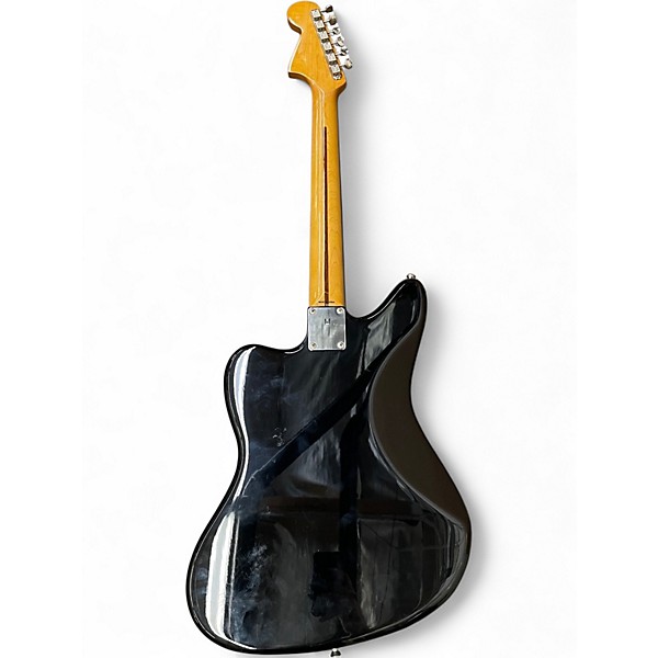 Used Fender Jaguar Black Solid Body Electric Guitar