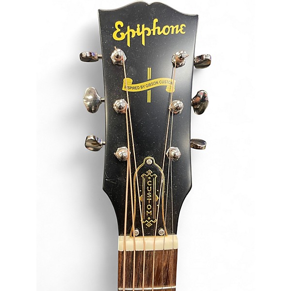 Used 2025 Epiphone IGC BANNER J-45 2 Color Sunburst Acoustic Guitar