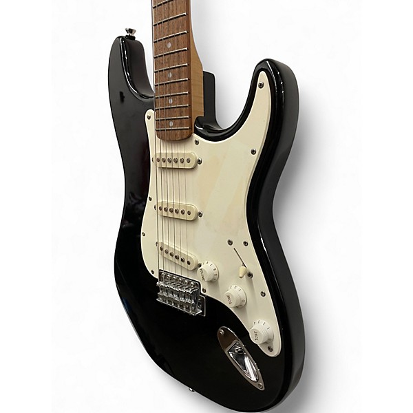Used Squier Affinity Stratocaster Black Solid Body Electric Guitar