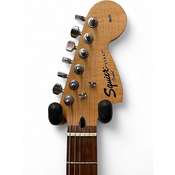 Used Squier Affinity Stratocaster Black Solid Body Electric Guitar