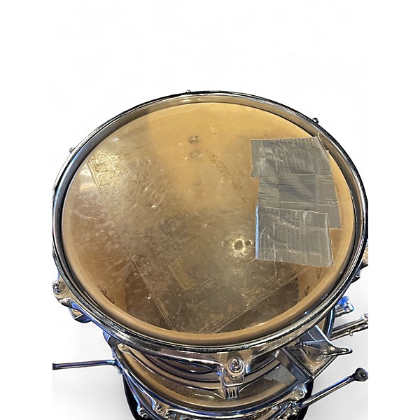 Used Ludwig 5 Piece Accent BLUE Drum Kit