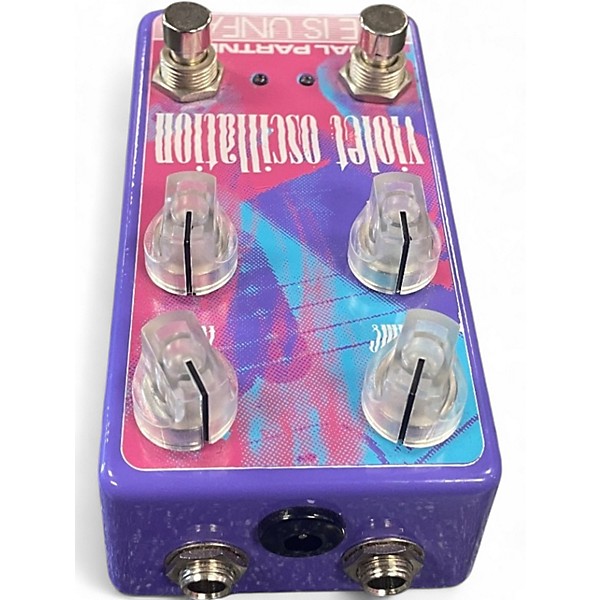 Used Pedal Partners VIOLET OSCILLATION Effect Pedal