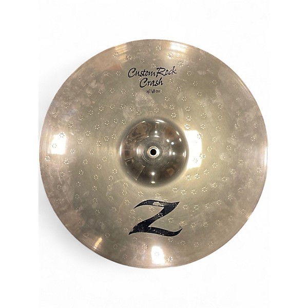 Used Zildjian 19in Z Custom Rock Crash Cymbal