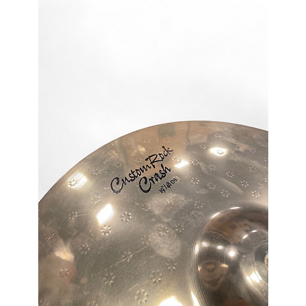Used Zildjian 19in Z Custom Rock Crash Cymbal