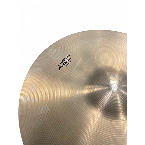 Used Zildjian 19in A Series Medium Crash Cymbal