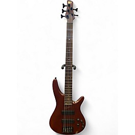 Used Ibanez SR505 5 String Walnut Electric Bass Guitar