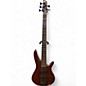 Used Ibanez SR505 5 String Walnut Electric Bass Guitar thumbnail