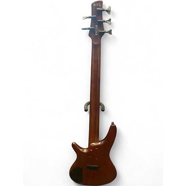 Used Ibanez SR505 5 String Walnut Electric Bass Guitar