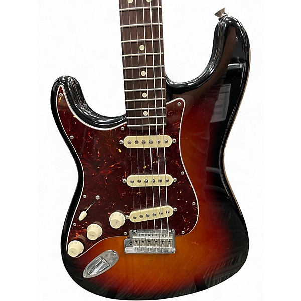 Used Fender American Professional II Stratocaster LH 3 Color Sunburst Solid Body Electric Guitar