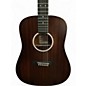 Used Martin DJR10 LH Natural Acoustic Electric Guitar