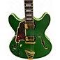 Used D'Angelico DELUXE DCTP Emerald Green Hollow Body Electric Guitar