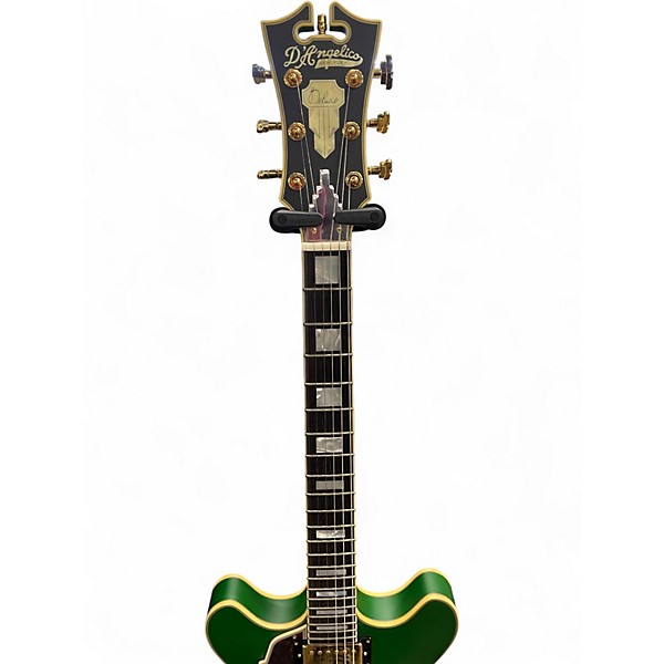 Used D'Angelico DELUXE DCTP Emerald Green Hollow Body Electric Guitar