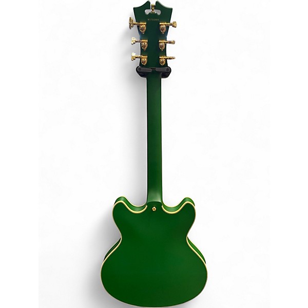 Used D'Angelico DELUXE DCTP Emerald Green Hollow Body Electric Guitar