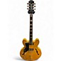 Used Epiphone Sheraton Left Handed Natural Hollow Body Electric Guitar thumbnail