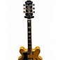 Used Epiphone Sheraton Left Handed Natural Hollow Body Electric Guitar