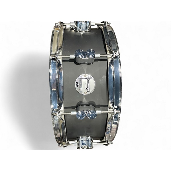Used PDP by DW 5X14 Concept Series Snare Satin Black Drum