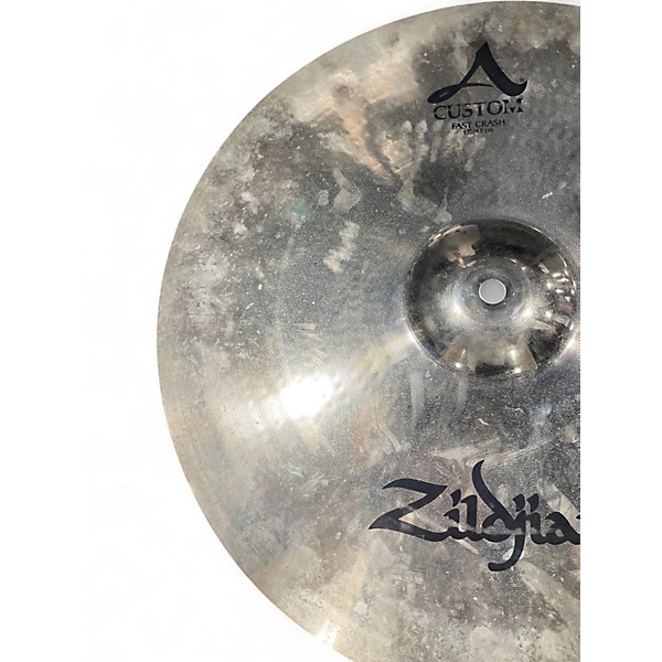 Used Zildjian 17in A Custom Fast Crash Cymbal