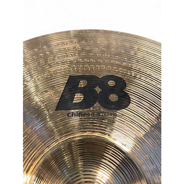 Used SABIAN 18in B8 Chinese Cymbal