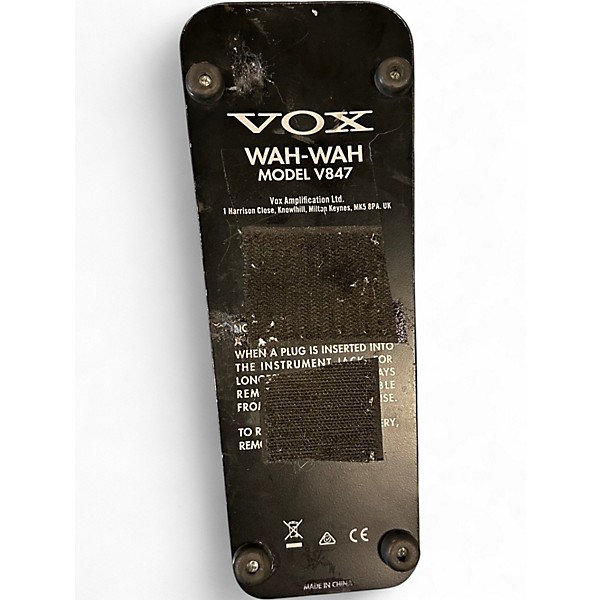 Used VOX V847 Reissue Wah Effect Pedal