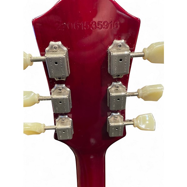 Used 2022 Epiphone SG Cherry Solid Body Electric Guitar