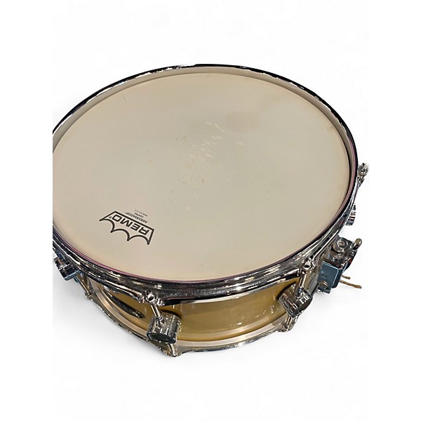 Used Simba 14X6.5 SNARE Natural Drum