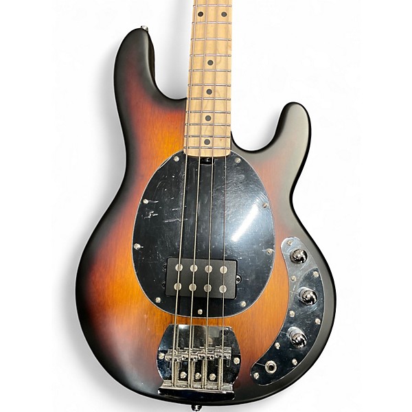 Used Sterling by Music Man Sub 4 Sunburst Electric Bass Guitar