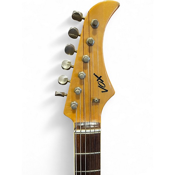 Used VOX METEOR Vintage Sunburst Solid Body Electric Guitar