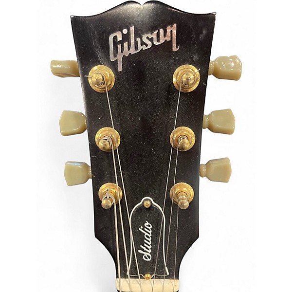 Used Gibson Les Paul Smartwood Studio Natural Solid Body Electric Guitar