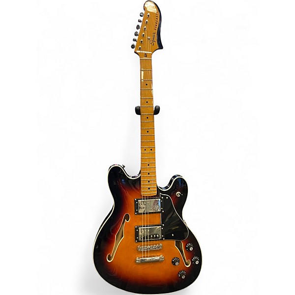 Used Squier Classic Vibe Starcaster Hollow Tobacco Sunburst Hollow Body Electric Guitar
