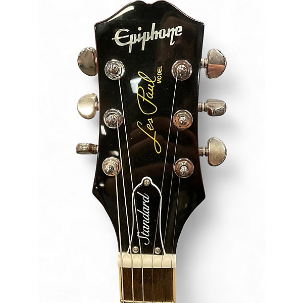 Used Epiphone Les Paul Standard 3 Tone Sunburst Solid Body Electric Guitar