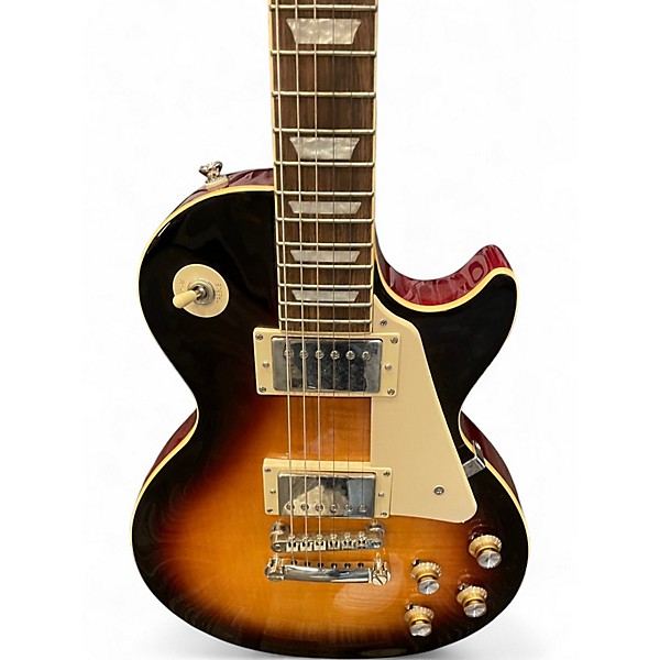 Used Epiphone Les Paul Standard 3 Tone Sunburst Solid Body Electric Guitar