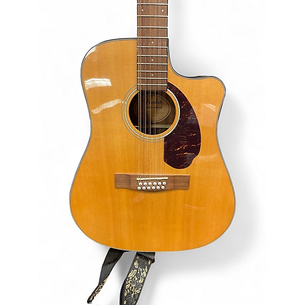 Used Fender CD140SCE Natural Acoustic Electric Guitar