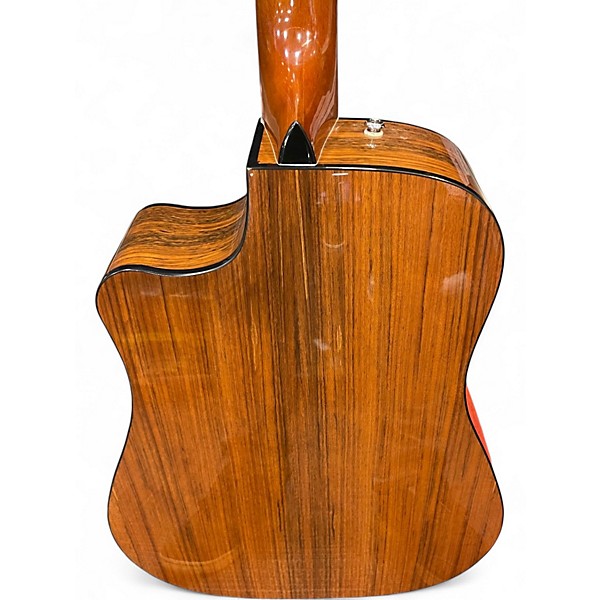 Used Fender CD140SCE Natural Acoustic Electric Guitar
