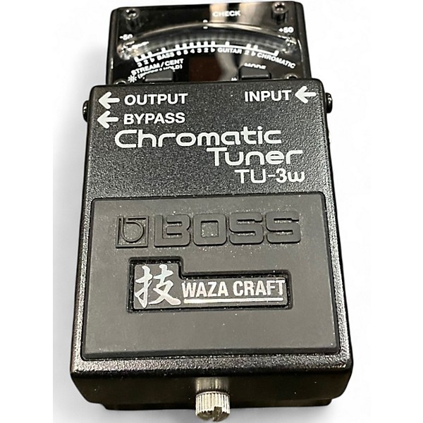 Used BOSS TU3W Waza Craft Chromatic Tuner Pedal