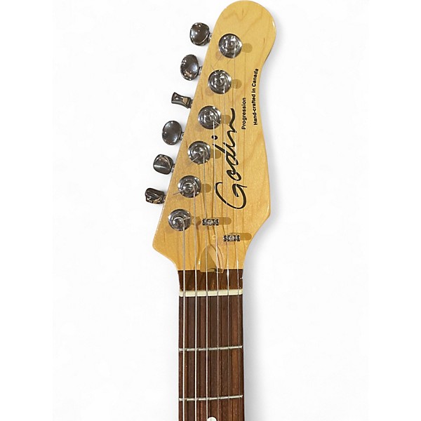 Used Godin PROGRESSION Ebony Solid Body Electric Guitar