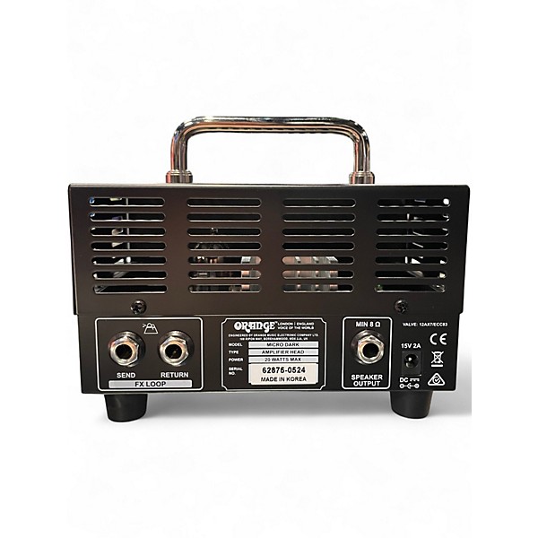 Used Orange Amplifiers Micro Dark 20W Tube Guitar Amp Head