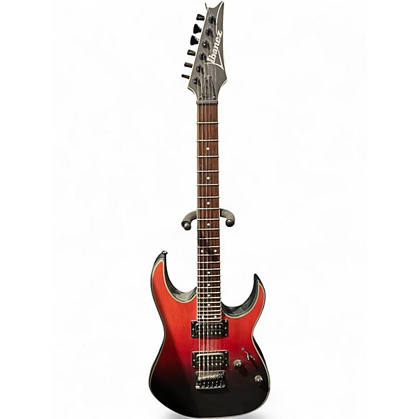 Used Ibanez RG421EX Red Solid Body Electric Guitar