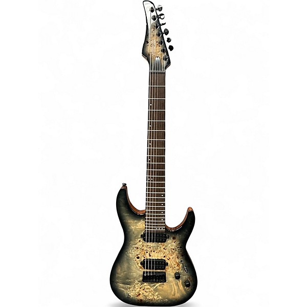 Used Schecter Guitar Research C7 Pro Natural fade Solid Body Electric Guitar