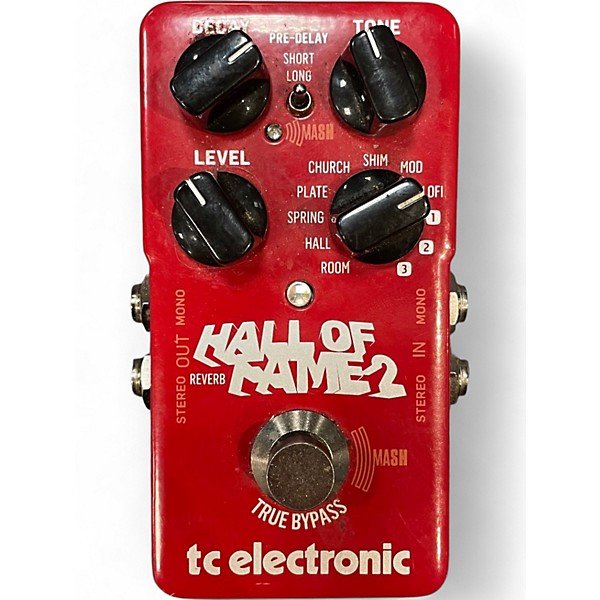 Used TC Electronic Hall Of Fame 2 Reverb Effect Pedal