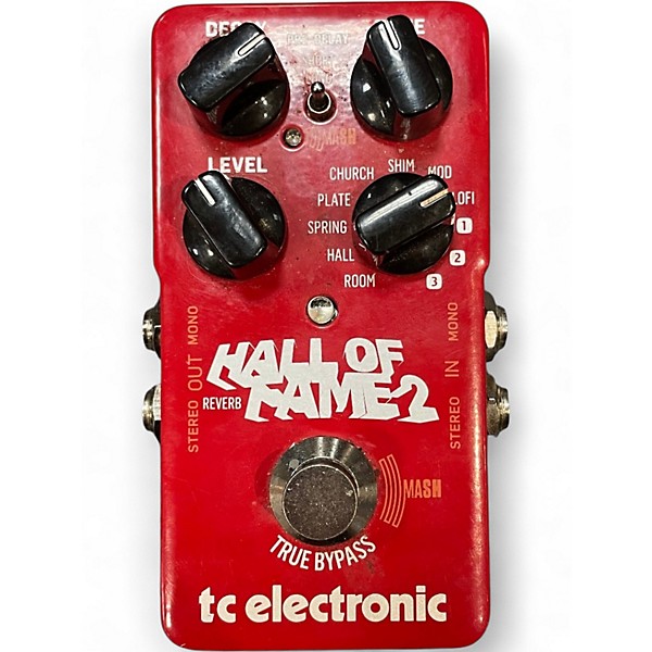 Used TC Electronic Hall Of Fame 2 Reverb Effect Pedal