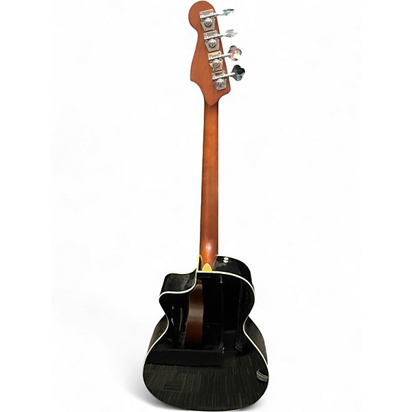 Used Fender kingman Black Acoustic Bass Guitar