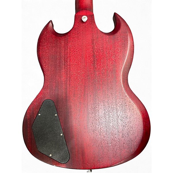 Used 2016 Gibson SG Special Worn Satin Red Solid Body Electric Guitar