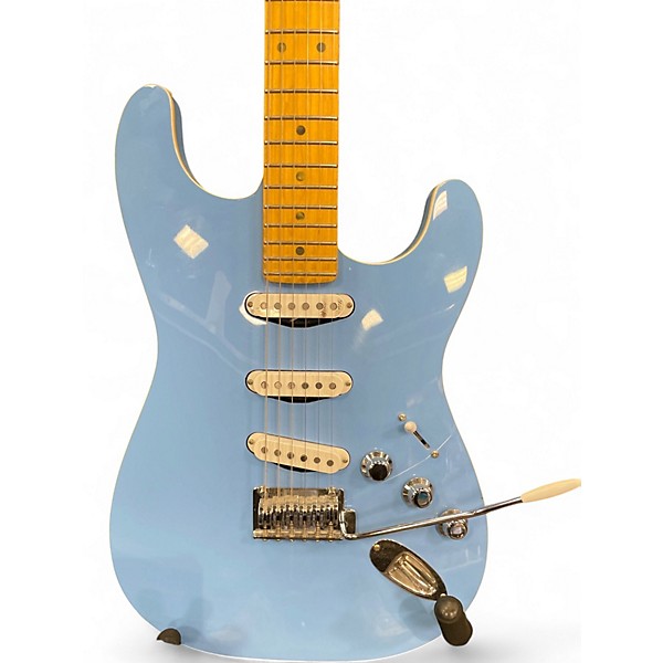 Used Fender aerodyne California Blue Solid Body Electric Guitar