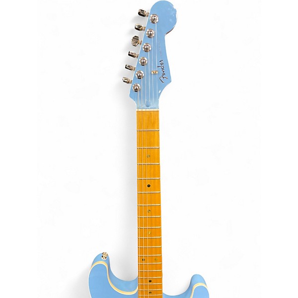 Used Fender aerodyne California Blue Solid Body Electric Guitar