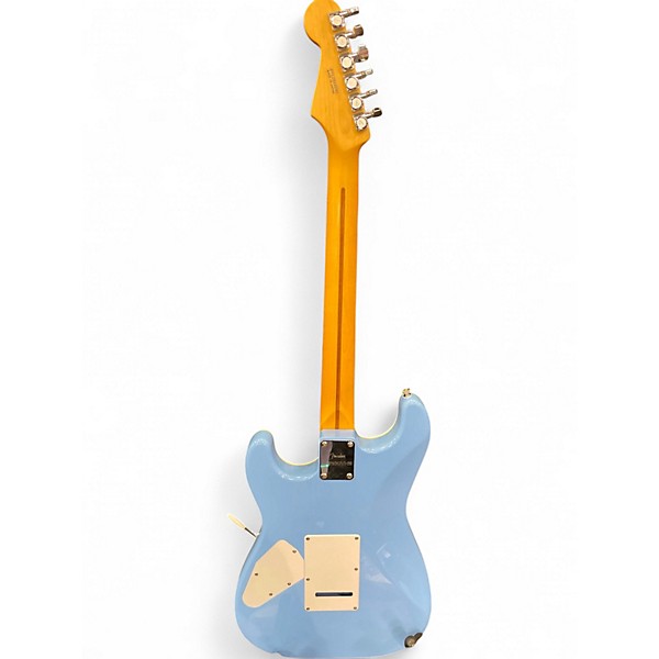 Used Fender aerodyne California Blue Solid Body Electric Guitar