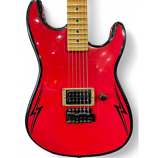 Vintage 1988 Charvel Model 1 Candy Apple Red Solid Body Electric Guitar