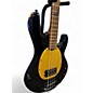 Used Sterling by Music Man Pete Wentz StingRay Black Electric Bass Guitar