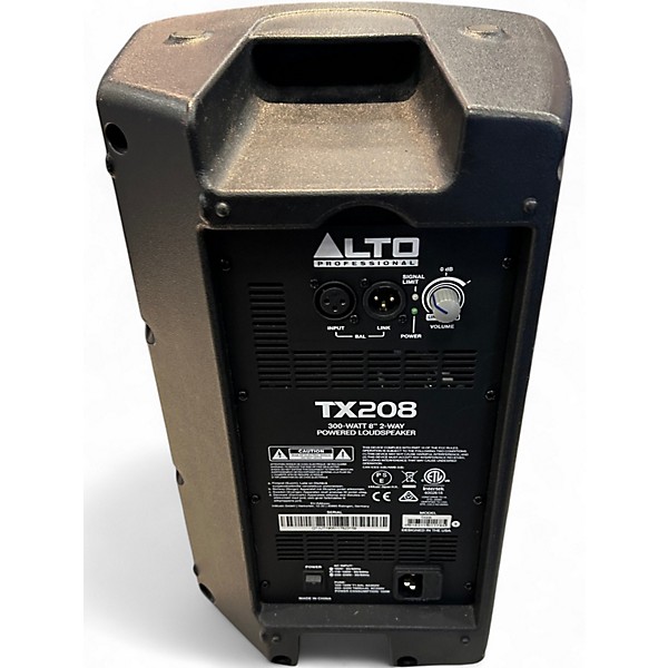 Used Alto TX208 Powered Speaker
