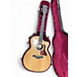 Used Taylor 214CE Deluxe Natural Acoustic Electric Guitar thumbnail