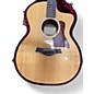Used Taylor 214CE Deluxe Natural Acoustic Electric Guitar